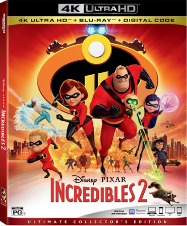 Iniemamocni 2 / Incredibles 2 (2018) MULTi.2160p.UHD.BluRay.REMUX.HEVC.TrueHD.7.1-KLiO / Dubbing i Napisy PL