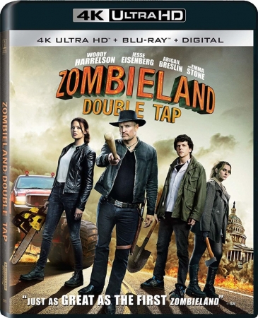 Zombieland: Kulki w łeb / Zombieland: Double Tap (2019) 2160p.UHD.Blu-ray.HEVC.DTS-HD.MA.7.1-TERMiNAL | Lektor i Napisy PL