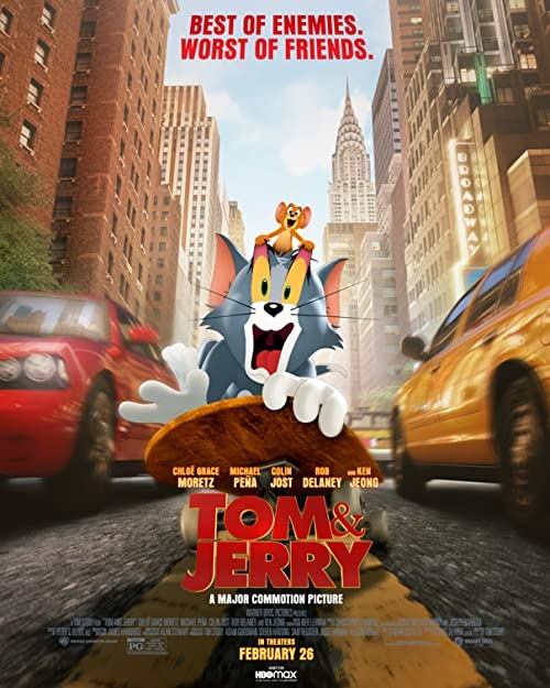 Tom i Jerry / Tom and Jerry (2021) PL.2160p.HMAX.WEB-DL.HDR.HEVC.DD2.0-RX / Lektor PL