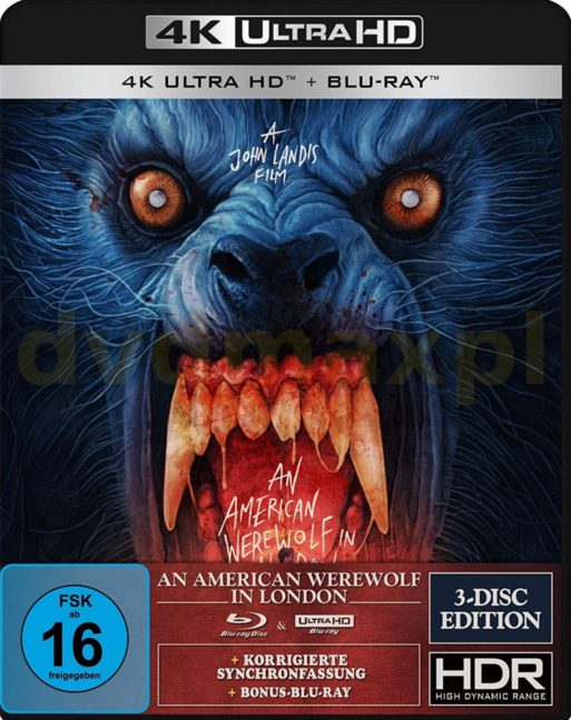 Amerykański wilkołak w Londynie / An American Werewolf in London (1981) MULTi.2160p.UHD.BluRay.REMUX.HEVC.HDR.DTS-HD.MA.5.1-presa | Lektor i Napisy PL