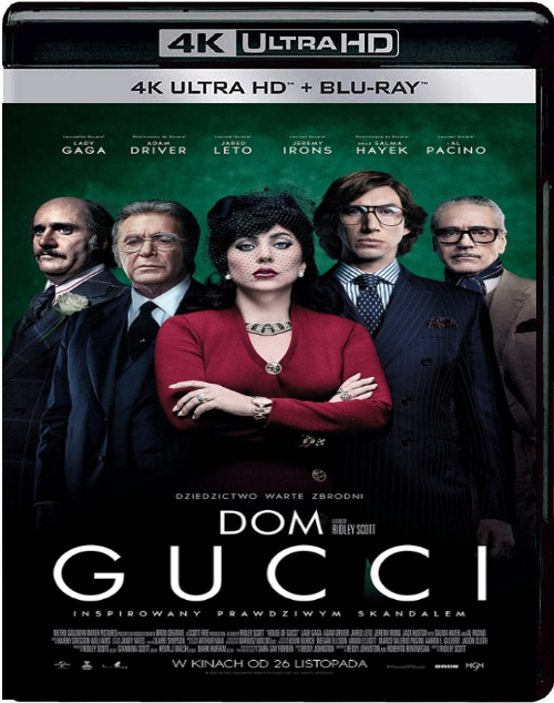 Dom Gucci / House of Gucci (2021) MULTi.2160p.WEB.HDR.H265-Izyk | LEKTOR i NAPISY PL